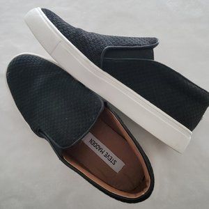 Steve Madden Align Slip-On Sneaker Shoes - Black Size 6.5